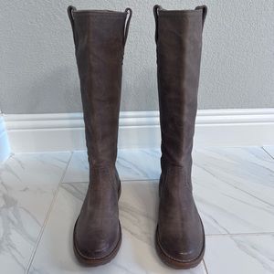 NWOT Frye Celia X Stitch Tall Boots. Size 7